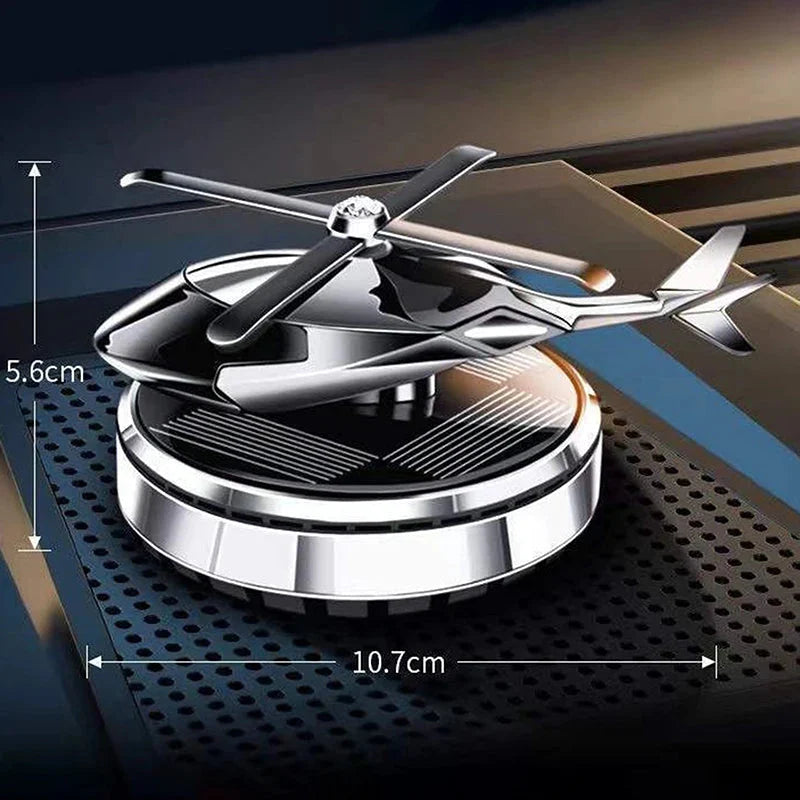 Charmed AromaFly Solar- Helicóptero com energia solar Aromaterapia para carros, casas entre outros