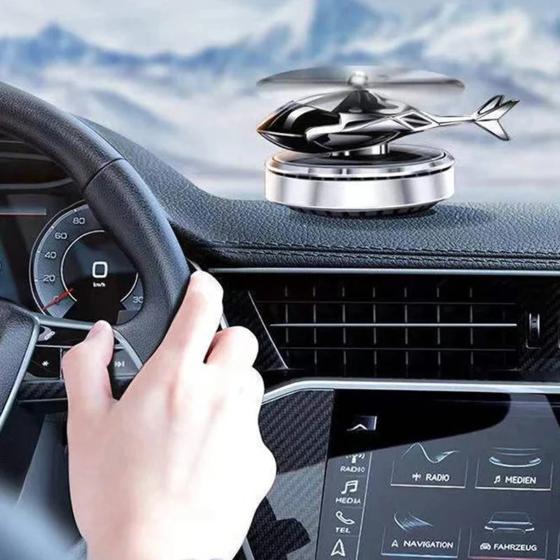 Charmed AromaFly Solar- Helicóptero com energia solar Aromaterapia para carros, casas entre outros