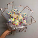 Rosa Galáxia Charmed Banhada a Ouro - Pague 1 e Leve 5 de BRINDE - O Presente Perfeito!