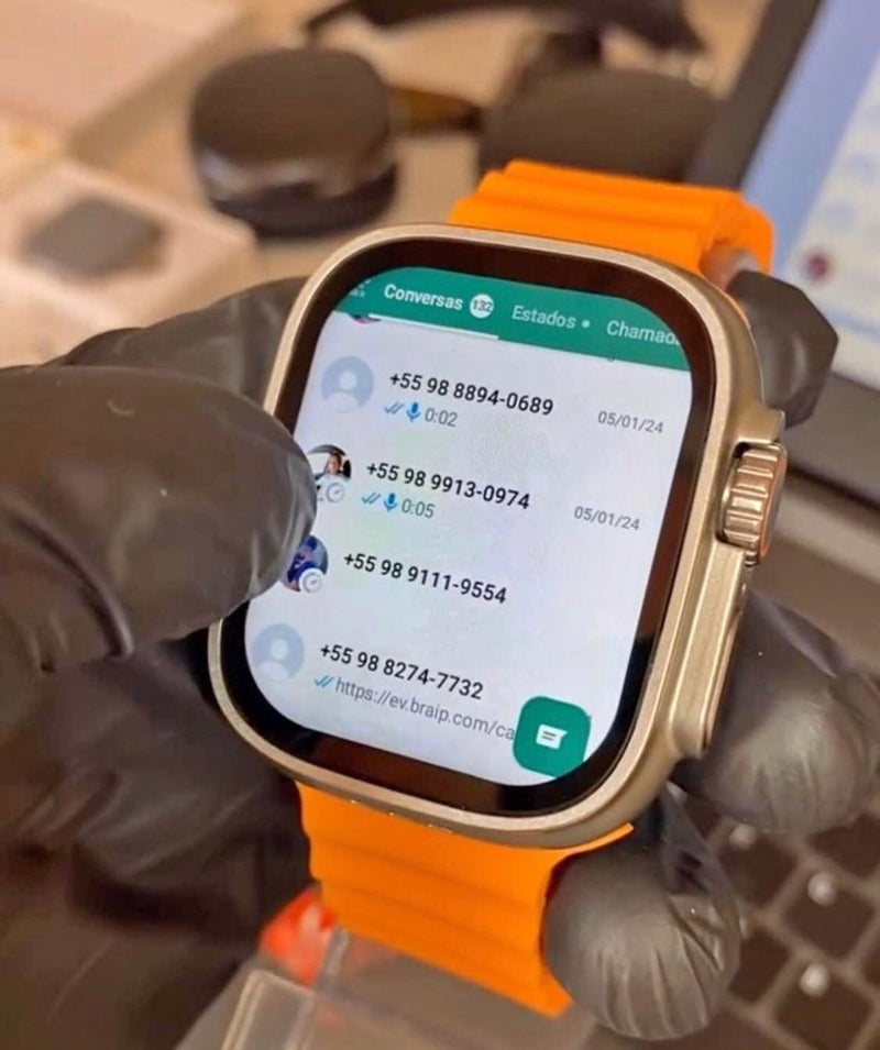 Smartwatch Horizon 4g Amoled 49mm Wifi 2ram 16gb warzone| Câmera integrada, play Store, Chip, NFC, aprova de água