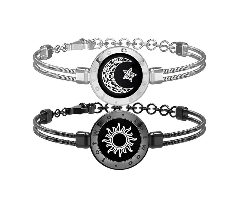 Par de Pulseiras Charmed Love- Surpreenda quem você ama