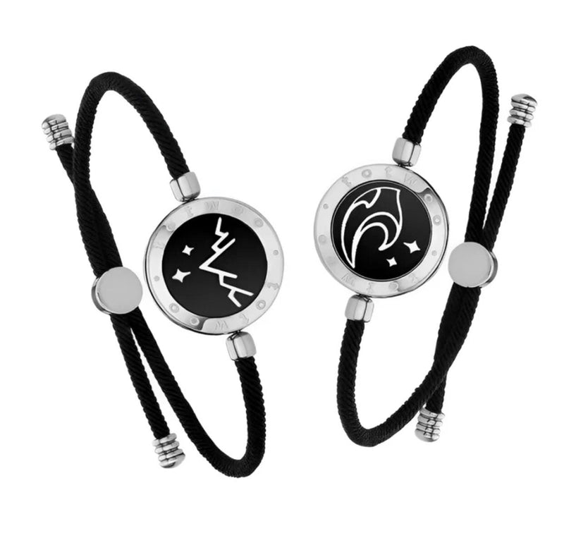 Par de Pulseiras Charmed Love- Surpreenda quem você ama